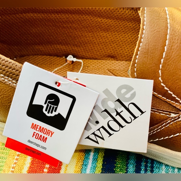 Deer Stags Men’s Everest 2 Slip-On Loafer, Tan, Simulated Leather, Size 9.5W. - Picture 10 of 14